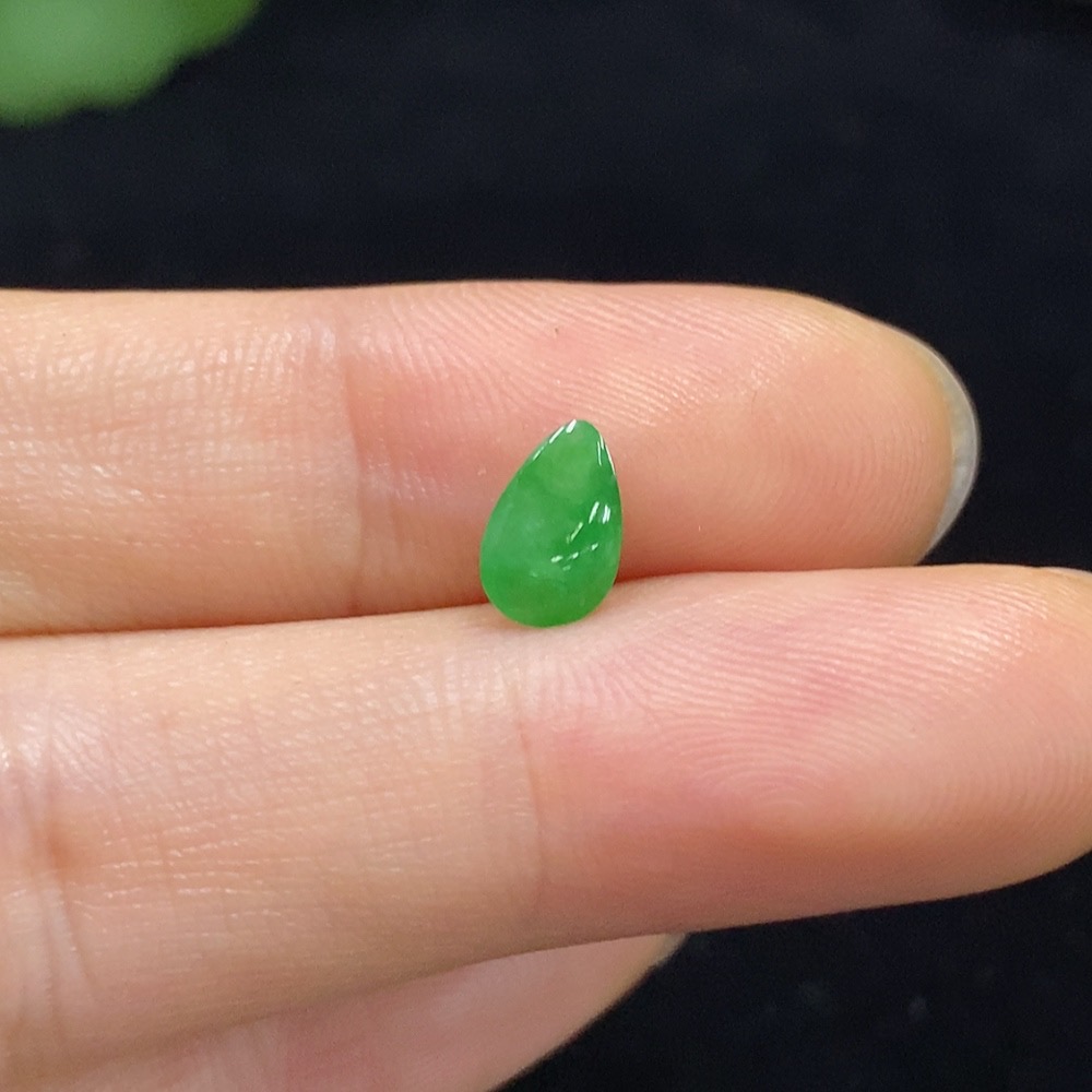 F29415485 Jadeite Water Drop Inlay Piece