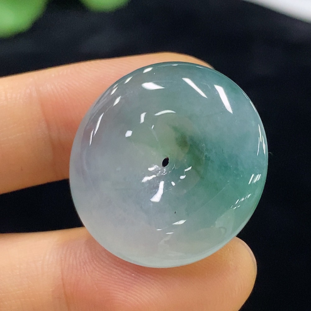 F34975029 Jadeite Safety Buckle Pendant Total Weight Approx. 7.79g