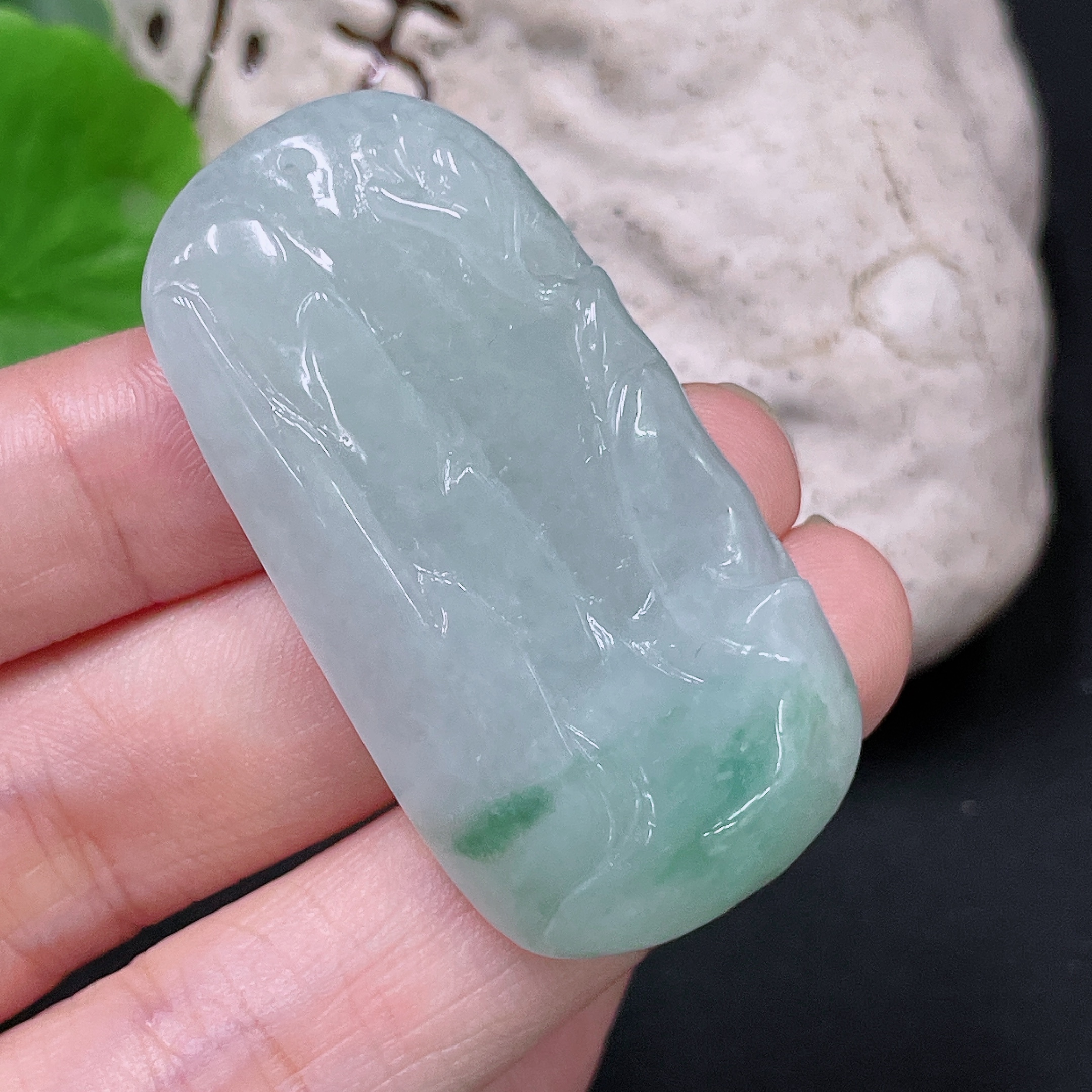 F33865985 Jadeite Pendant Total Weight Approx. 22.56g