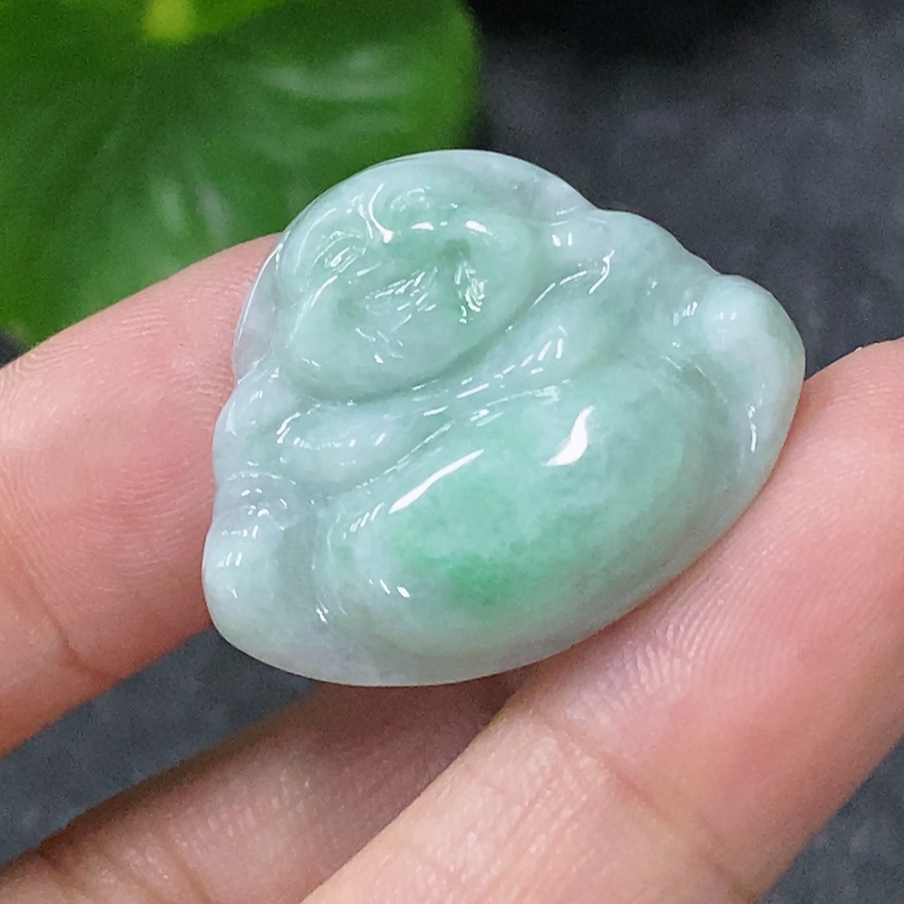 F34998312 Jadeite Pendant Buddha, total weight approximately 3.73g