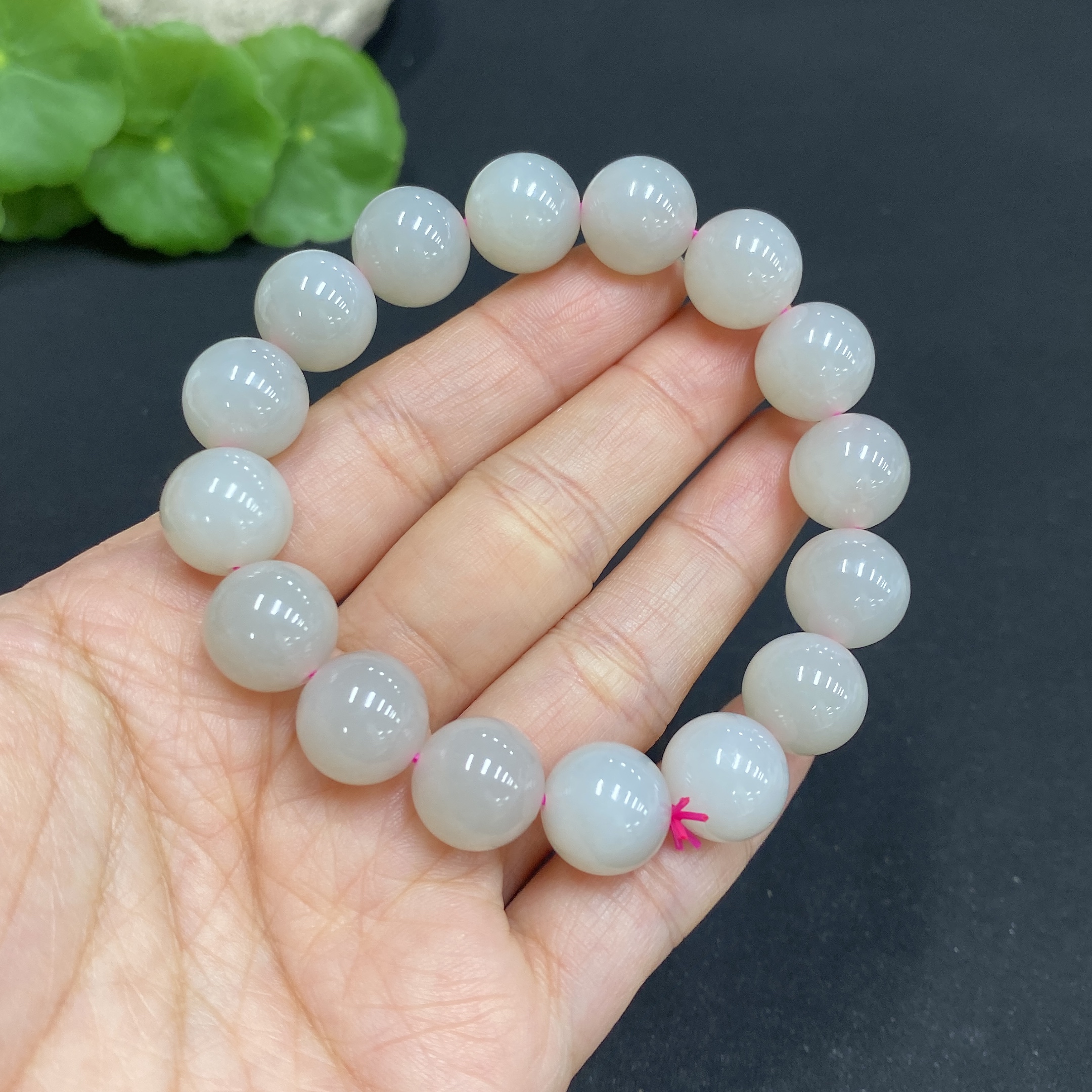 H34015551 Hetian Jade Bracelet, Approx. 11.6mm, Total Weight Approx. 41.9g