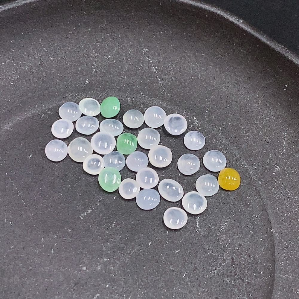 F35077821 Jadeite Cabochon Sell as a Lot