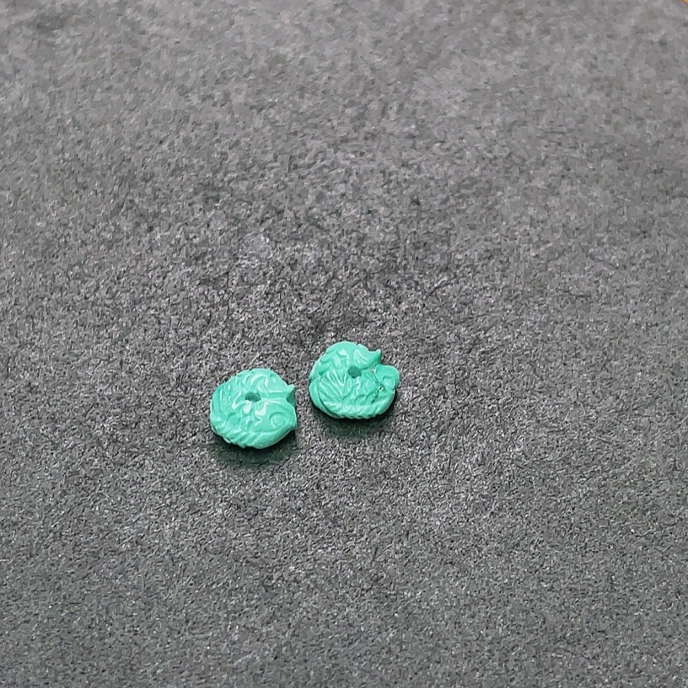 C33892215 Turquoise Jewelry Containing Other Mineral Components, Total Weight Approximately 0.45g, Sell as a Lot