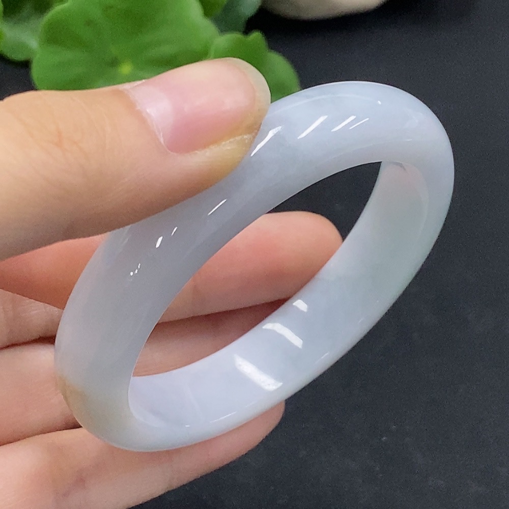 F32787076 Jadeite Concubine Bracelet Size 49/44.2 Total Weight Approx.39g