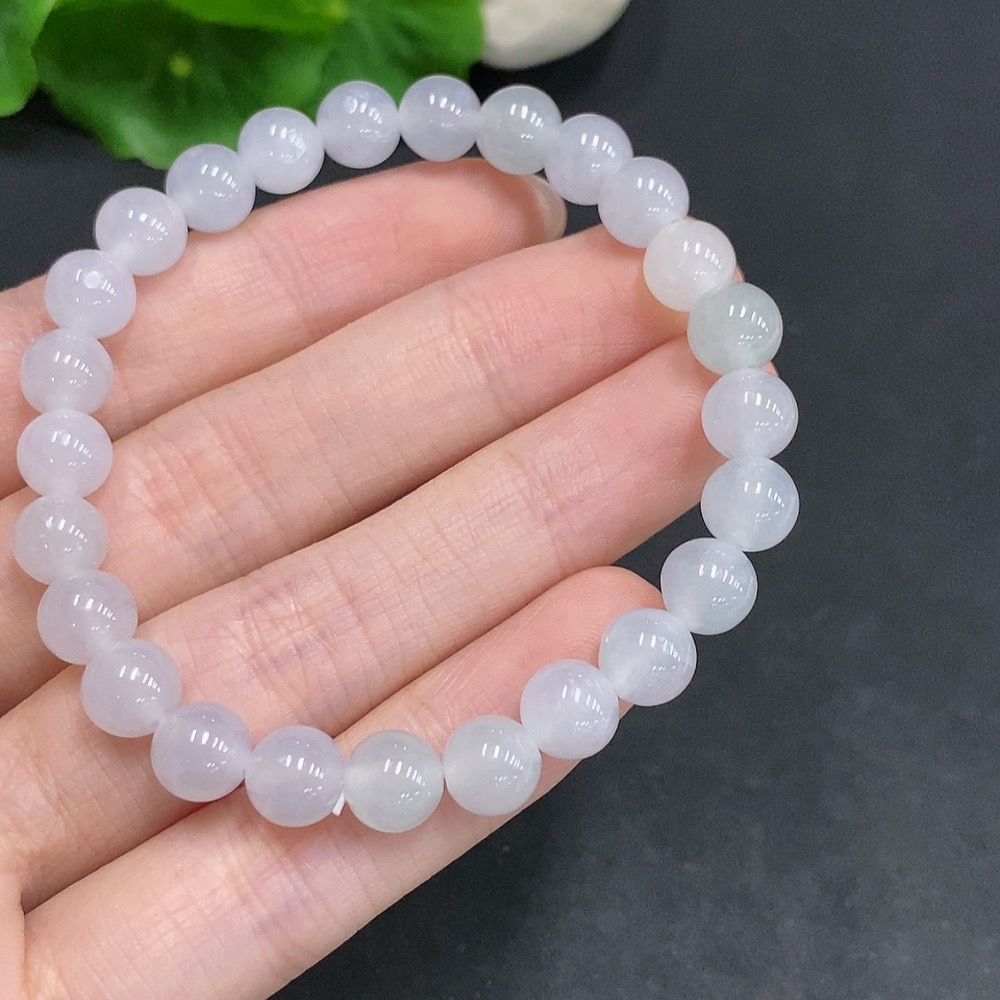 F35123982 Jadeite Bracelet Total Weight Approximately 18g Size About 7.3mm